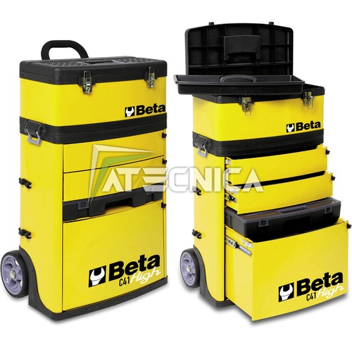 Trolley beta c41h giallo - trolley,
