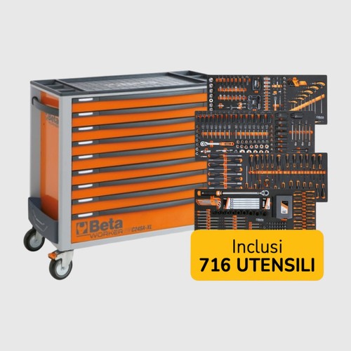 Carrello cassetti 716 - +,